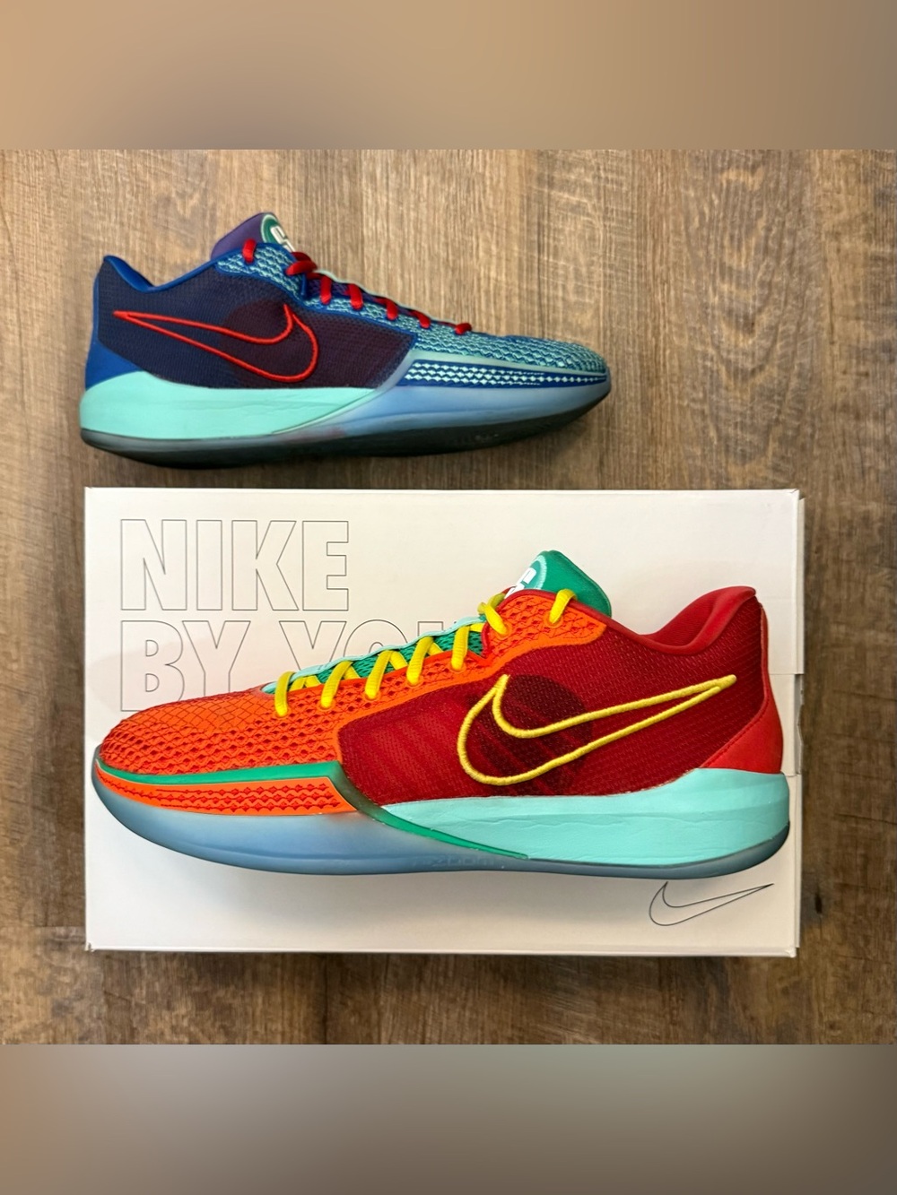 Nike Sabrina 1 ID By You Multicolor WTK What The Kobe